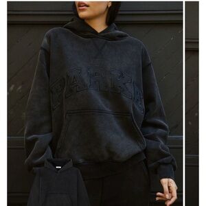 PARKE Halloween Black Washed Hoodie